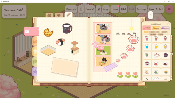 memory cafe Screenshot