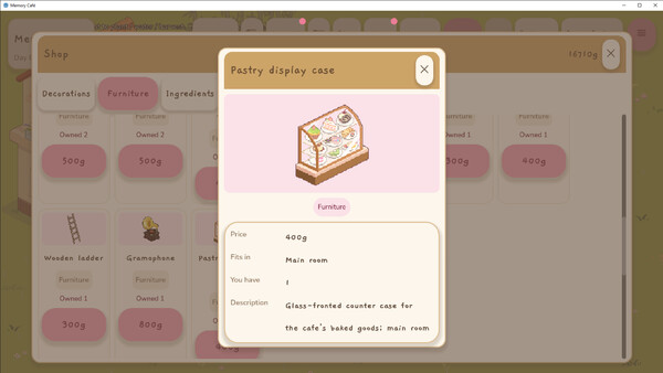 memory cafe Screenshot