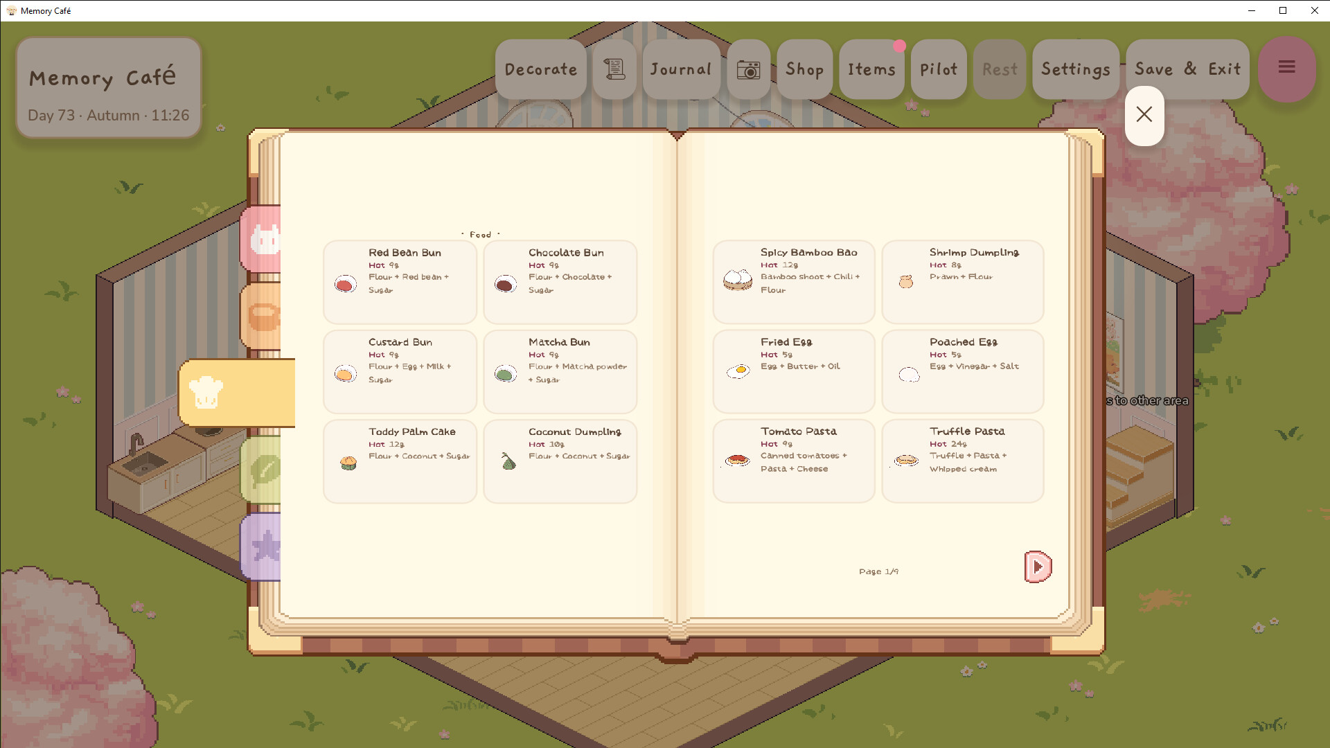 memory cafe screenshot 10