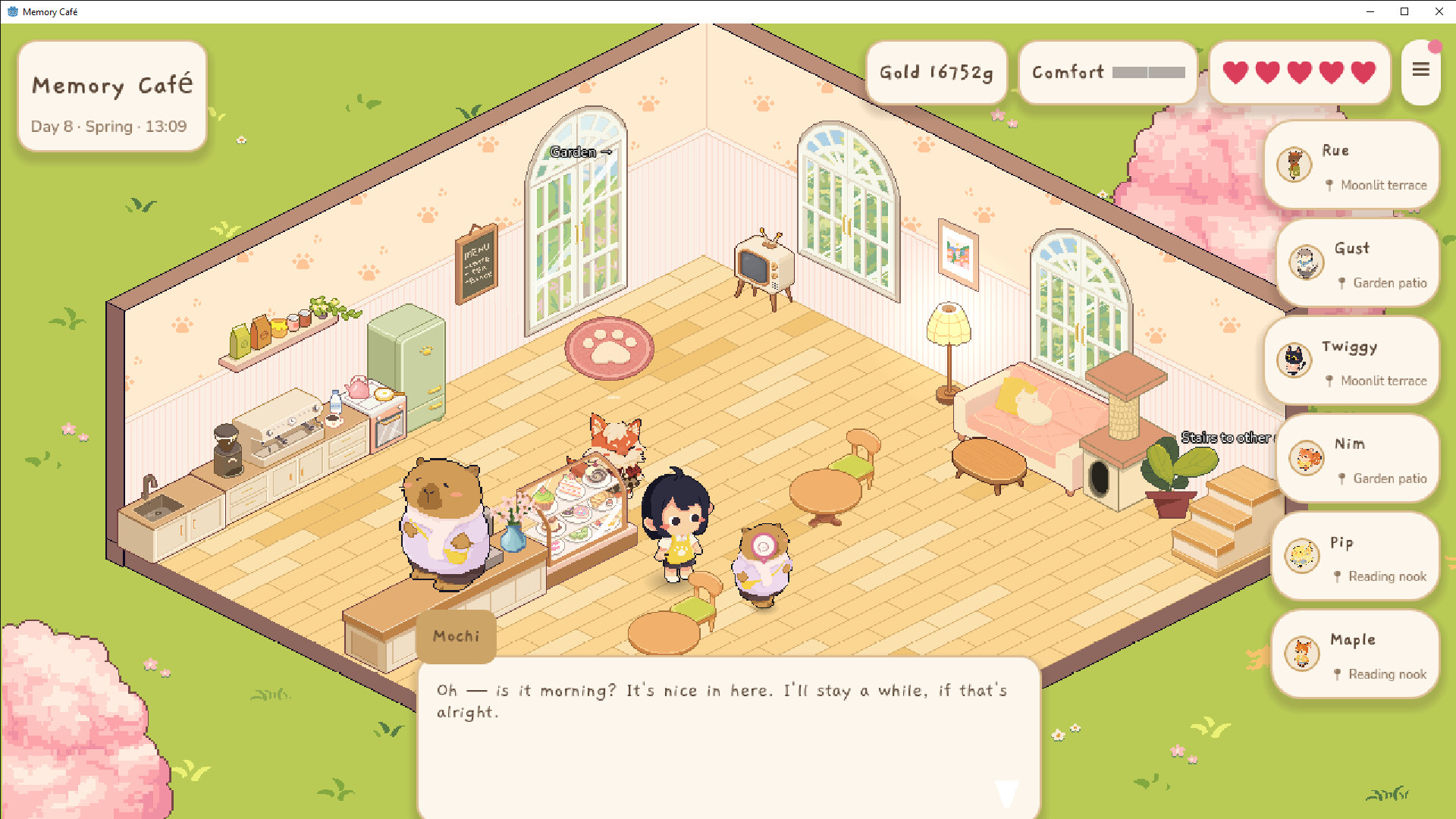 memory cafe screenshot 1