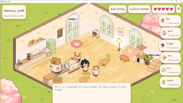 memory cafe Screenshot