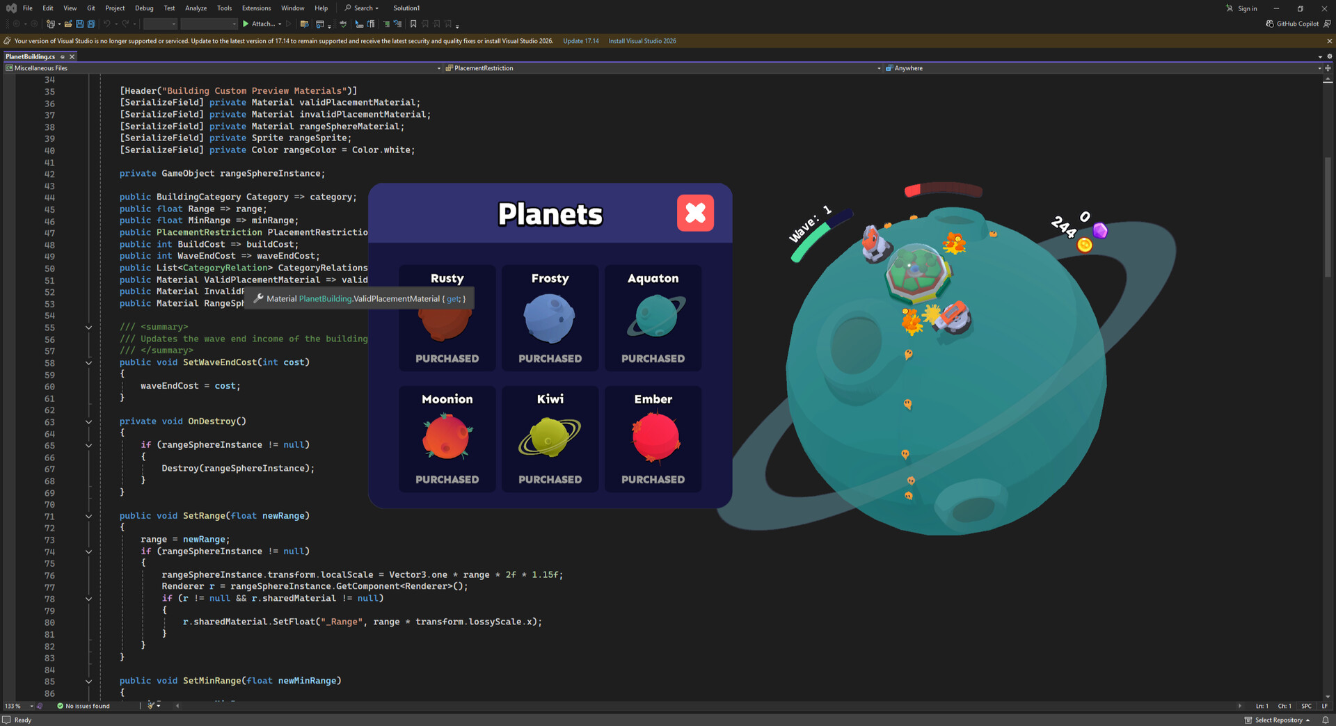 Moon Swarm screenshot 1