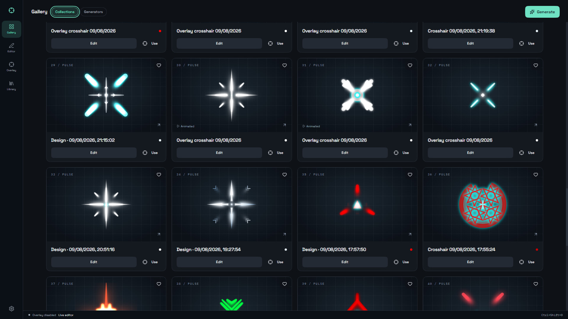 PulseCross - Crosshair Generator screenshot 1