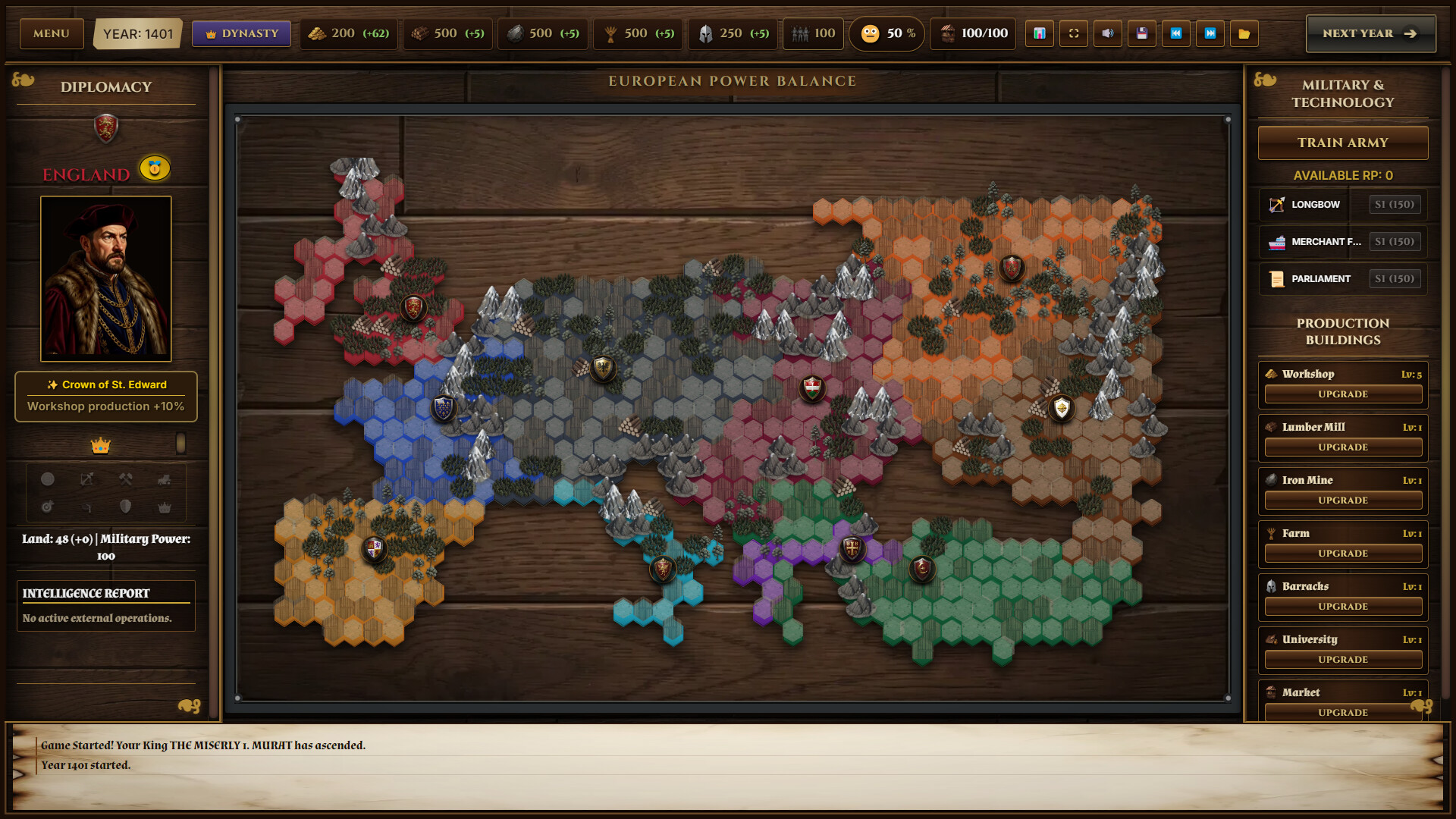 Crowns of Medieval Europe screenshot 2