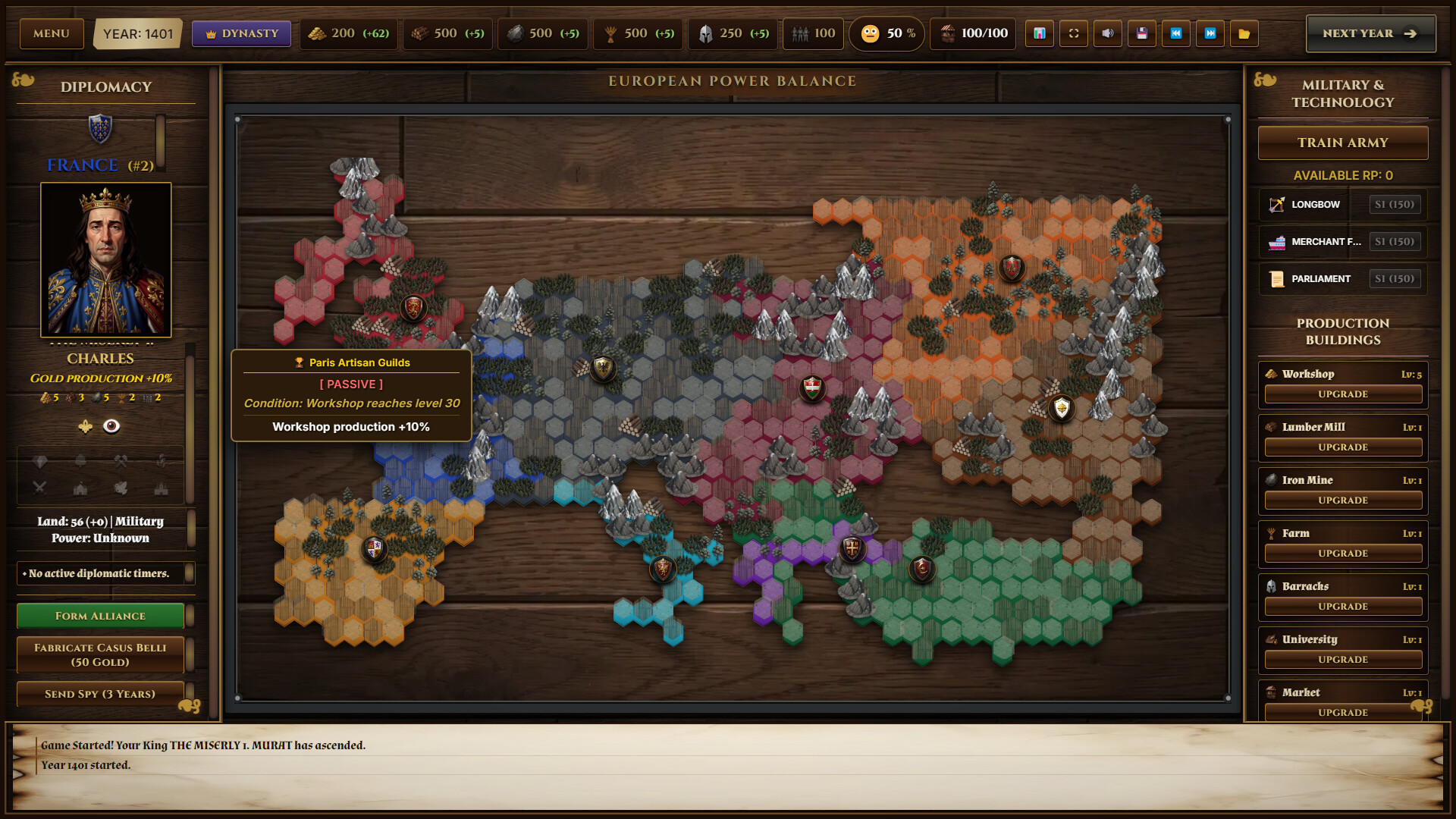 Crowns of Medieval Europe screenshot 3