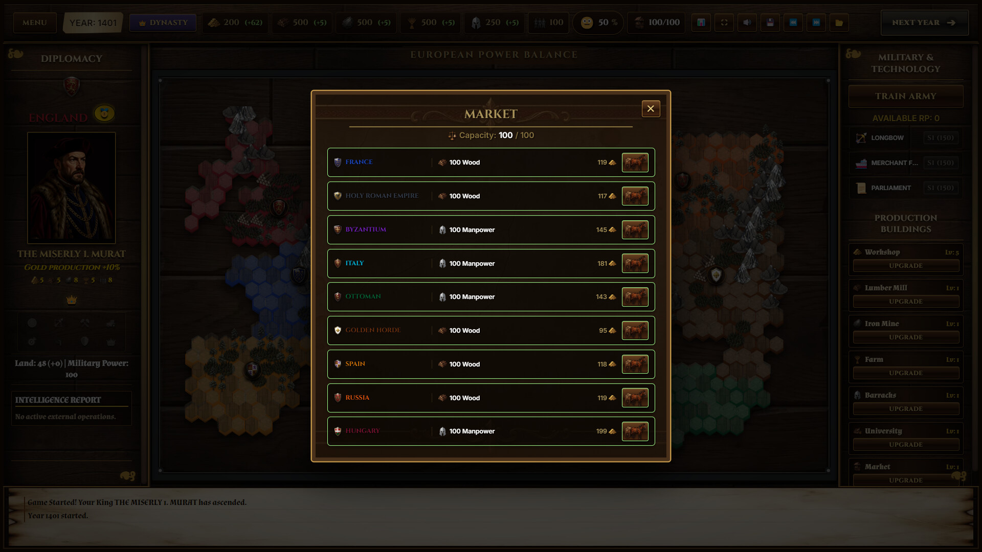 Crowns of Medieval Europe screenshot 4