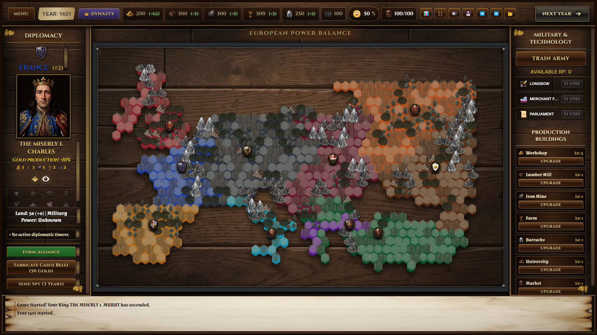 Crowns of Medieval Europe screenshot 7