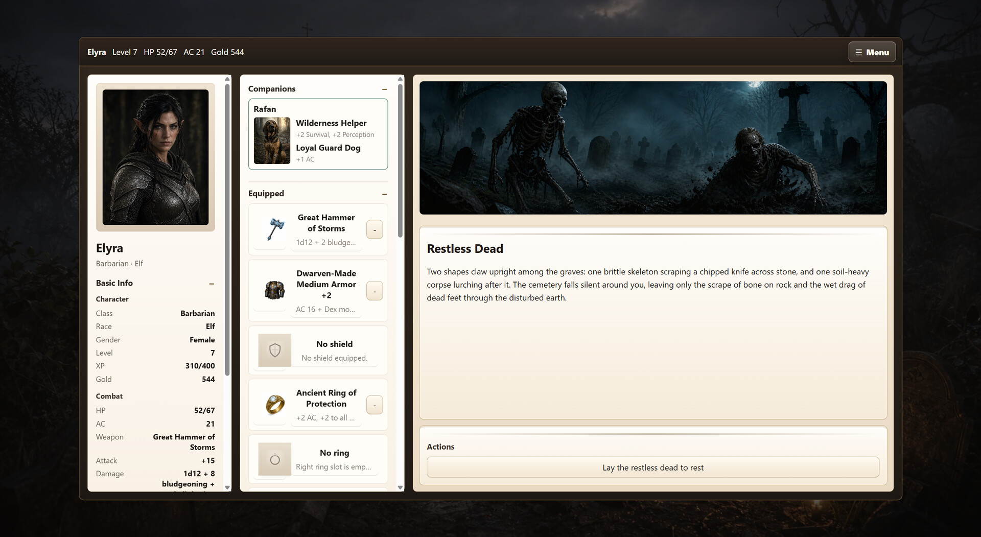 Curse of the Ancient Grimoire screenshot