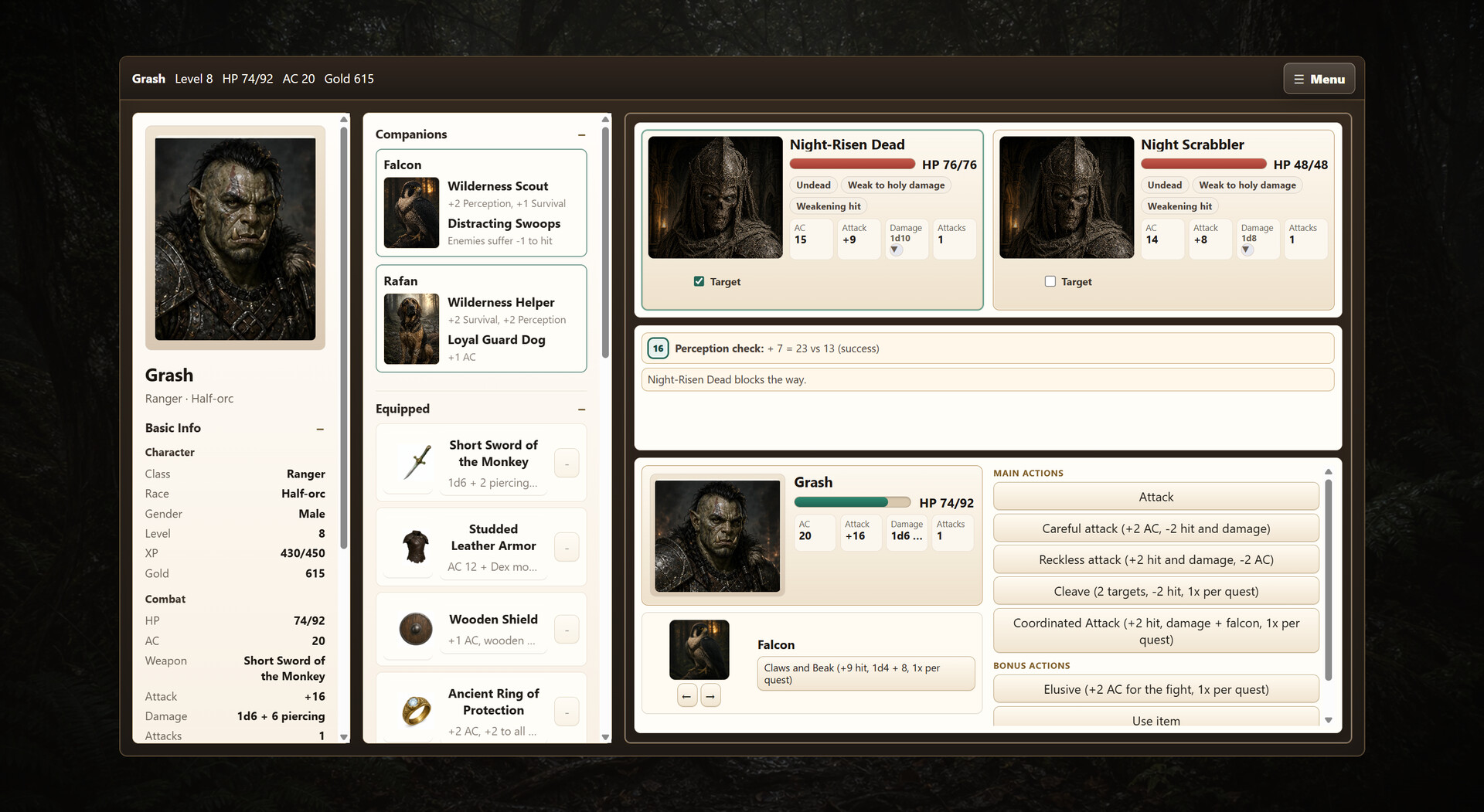 Curse of the Ancient Grimoire screenshot