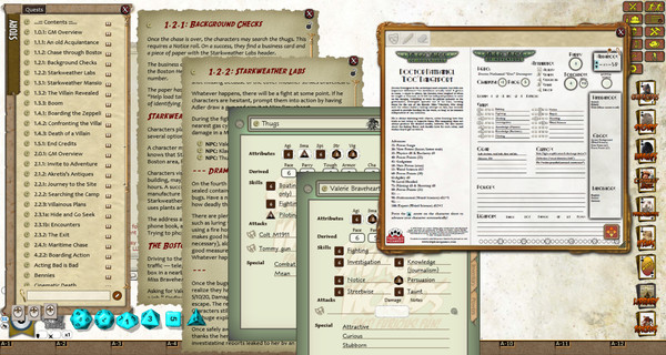 Fantasy Grounds - Daring Tales of Adventure #01 - To End All Wars & Chaos on Crete (Savage Worlds)