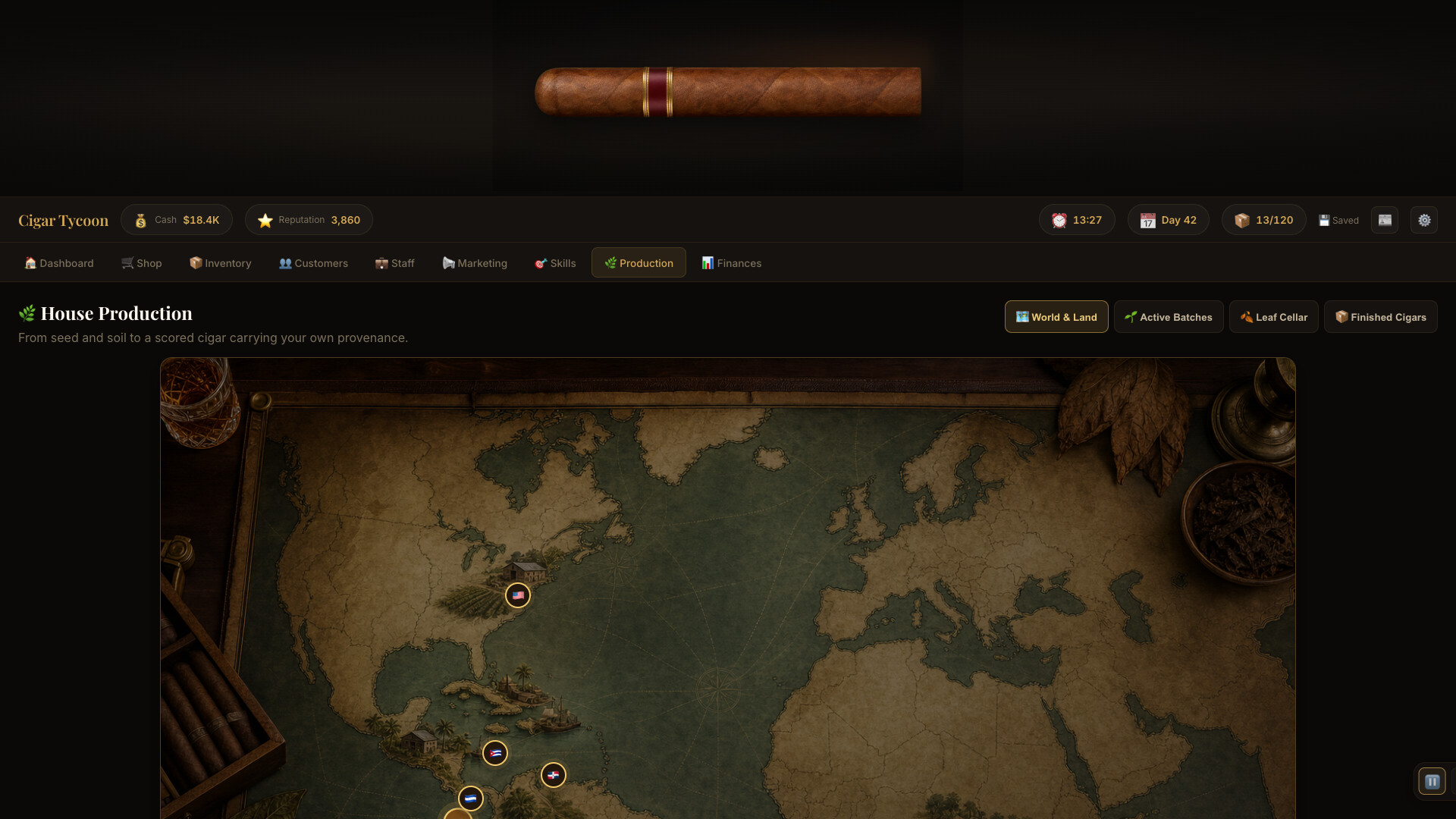 Cigar Tycoon screenshot #3