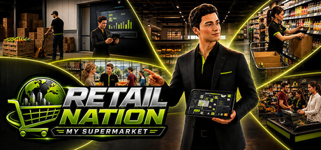 Retail Nation: My Supermarket — Steam game cover
