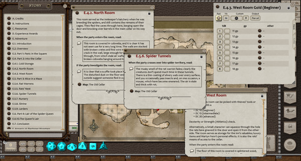 Fantasy Grounds - Heroes of High Fantasy: Creaking in the Dark (5E)