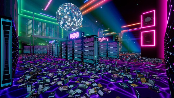 Octbuster: Video Rental Store Cleanup 游戏截图 1