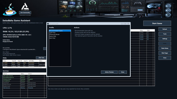 SwissBaha Game Assistant screenshot 1