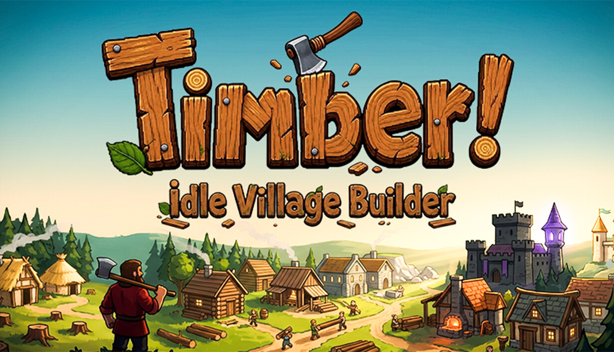 TIMBER! Idle Village Builder cover art