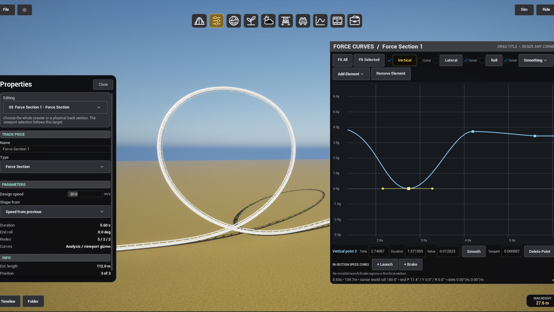 CoasterWorks screenshot 2