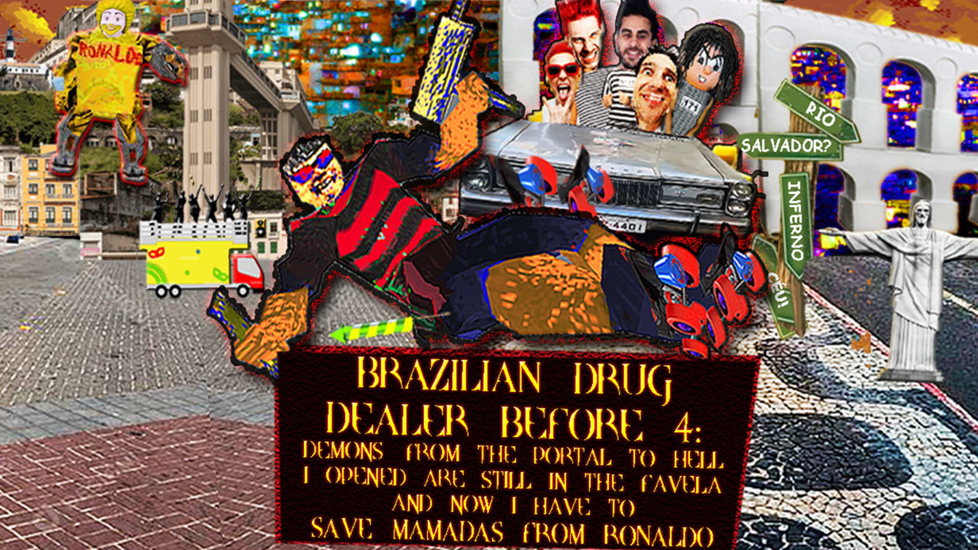 BRAZILIAN DRUG DEALER BEFORE 4: DEMONS FROM THE PORTAL TO HELL I OPENED ARE STILL IN THE FAVELA AND NOW I HAVE TO SAVE MAMADAS FROM RONALDO Soundtrack Featured Screenshot #1