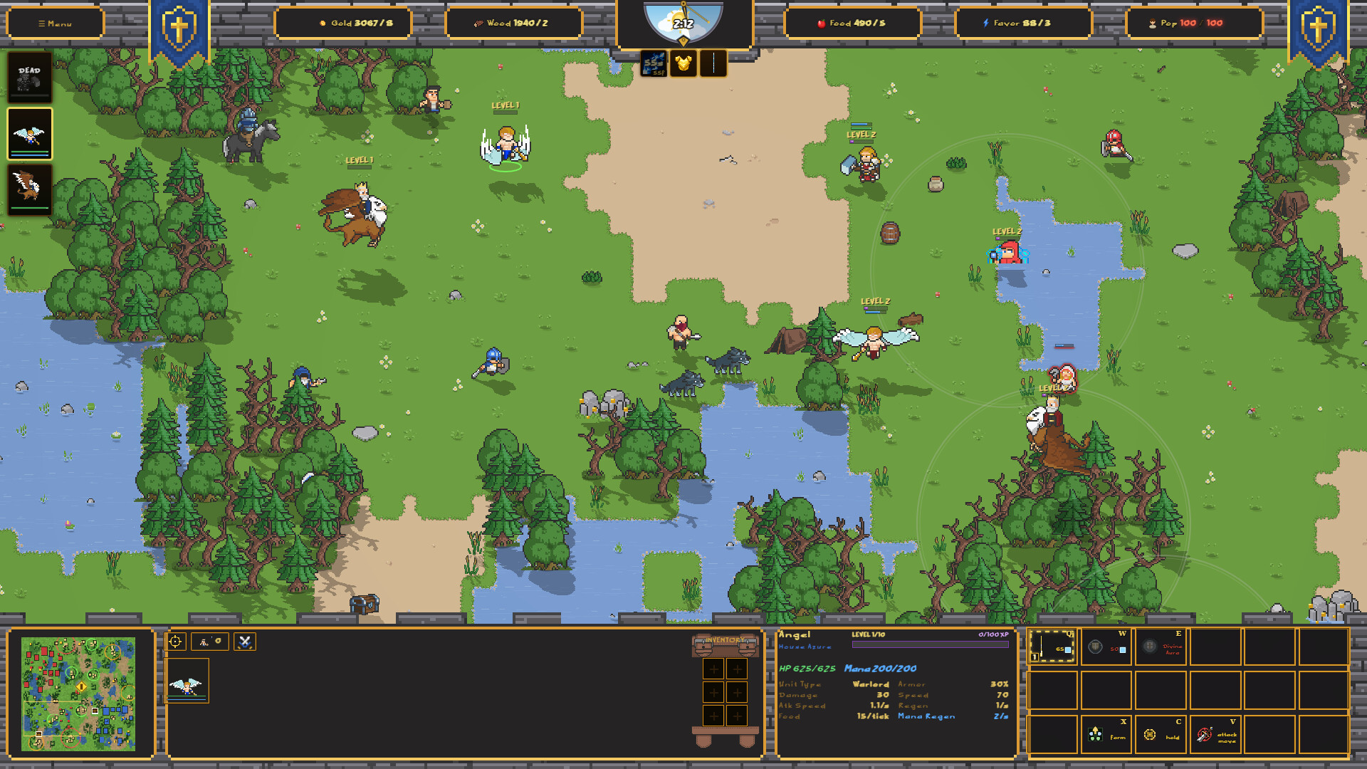 Warlords of Archaios Onlineのスクリーンショット 1