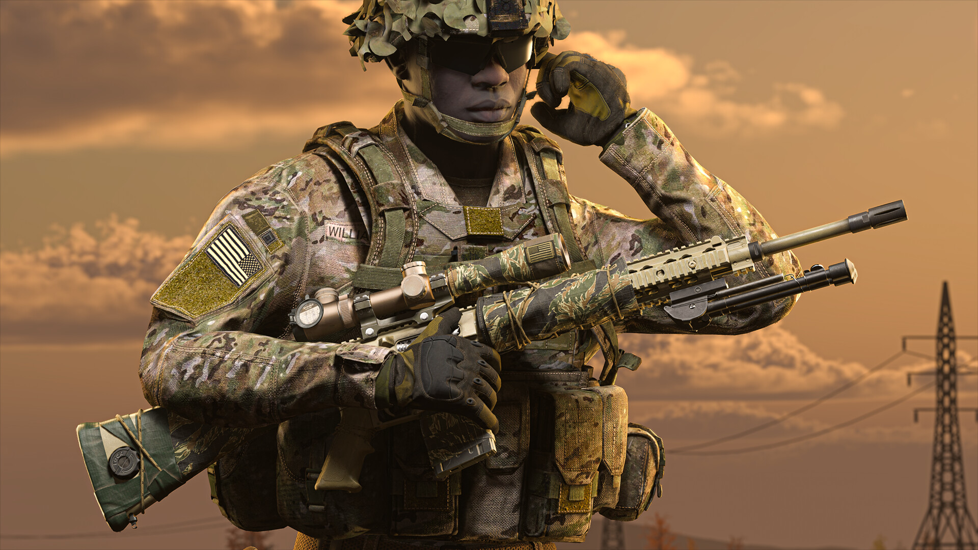 Squad Weapon Skins - Scout Team Pack Featured Screenshot #1