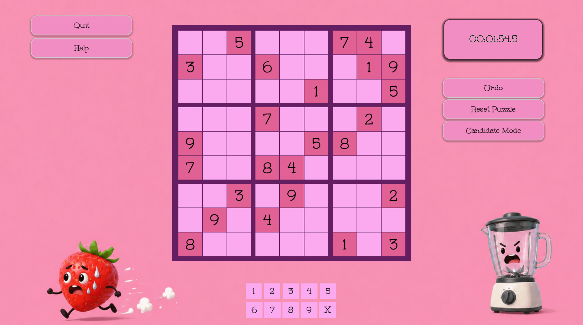 Sudoku Mania screenshot