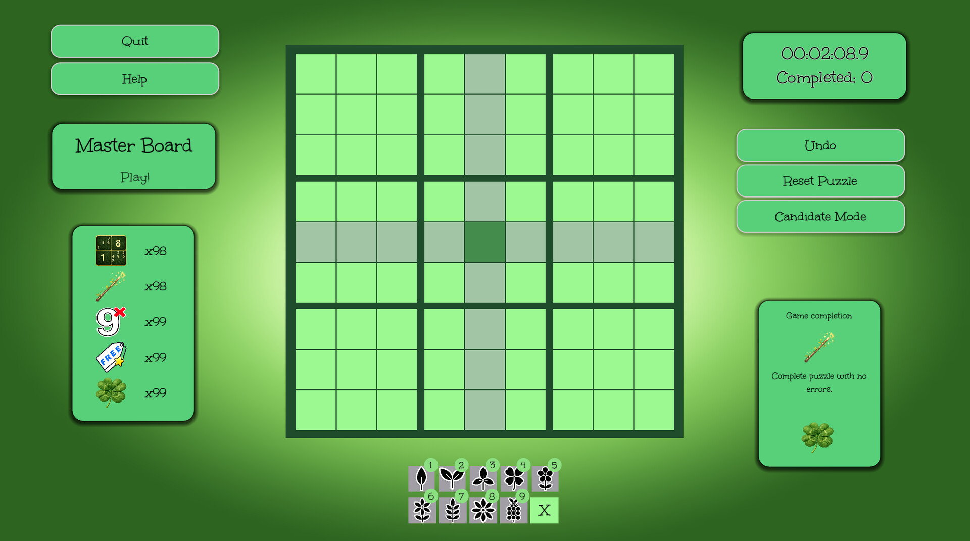 Sudoku Mania screenshot