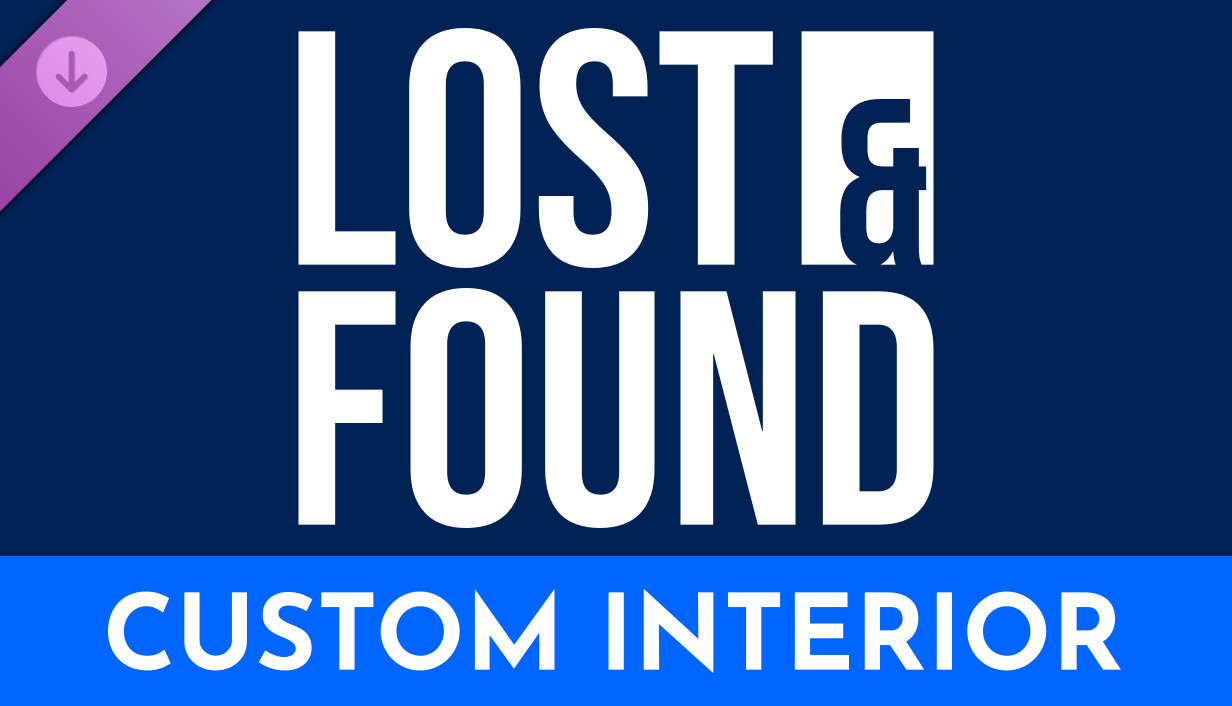 LOST & FOUND - Custom Interior cover art