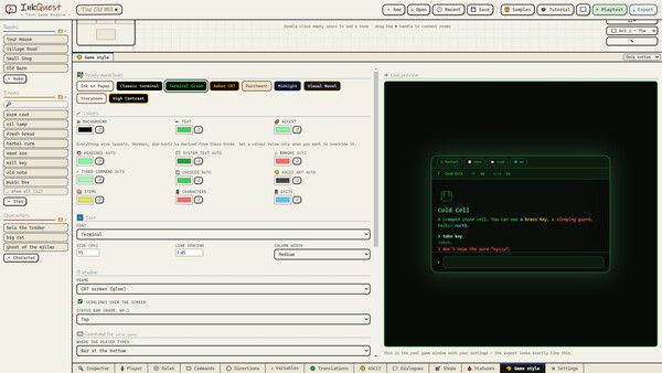 InkQuest: Text Game Engine 스크린샷 4