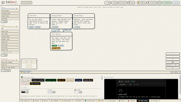 InkQuest: Text Game Engine 스크린샷 2