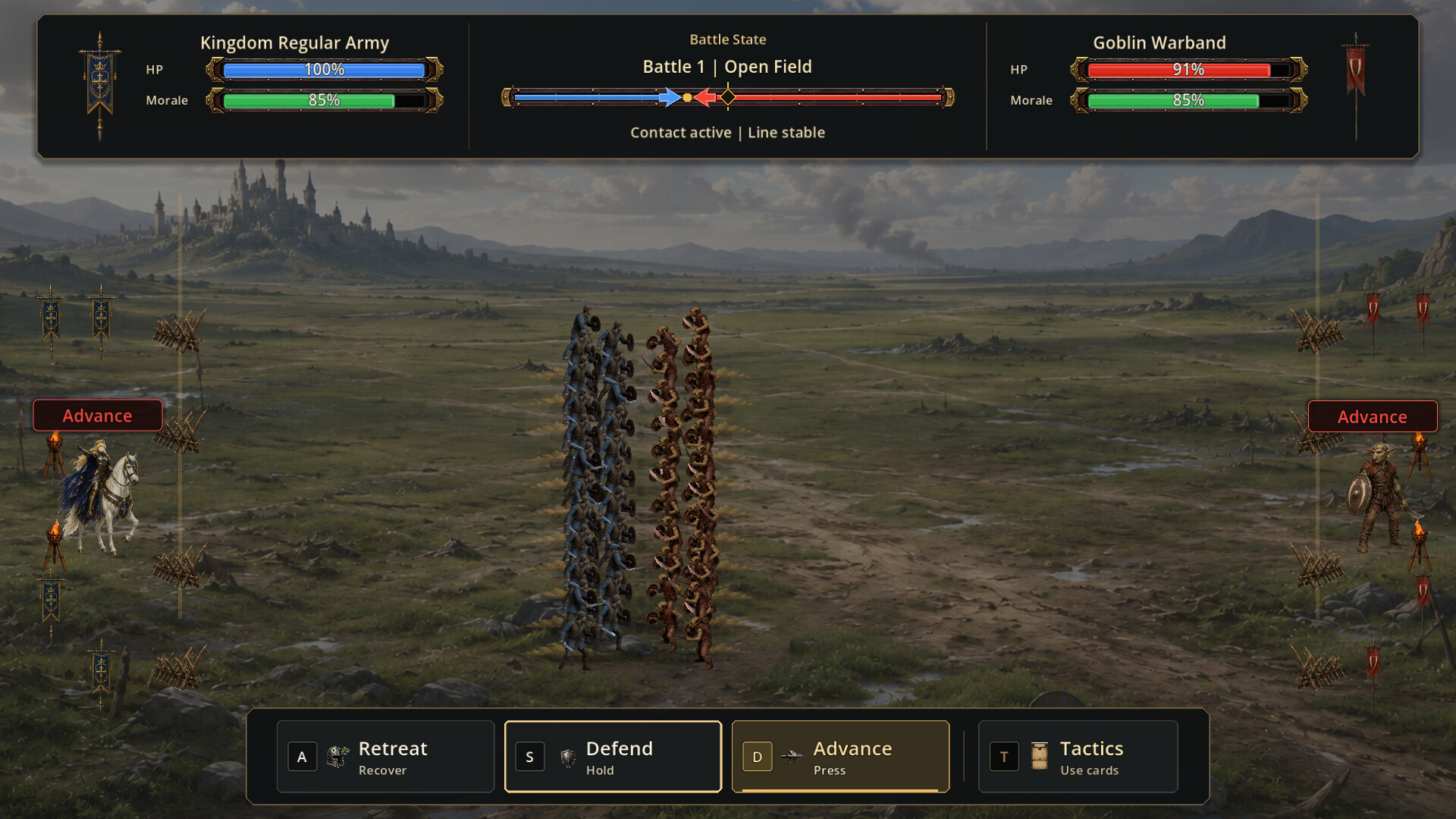 WHEN ARMIES WAVERのスクリーンショット 1