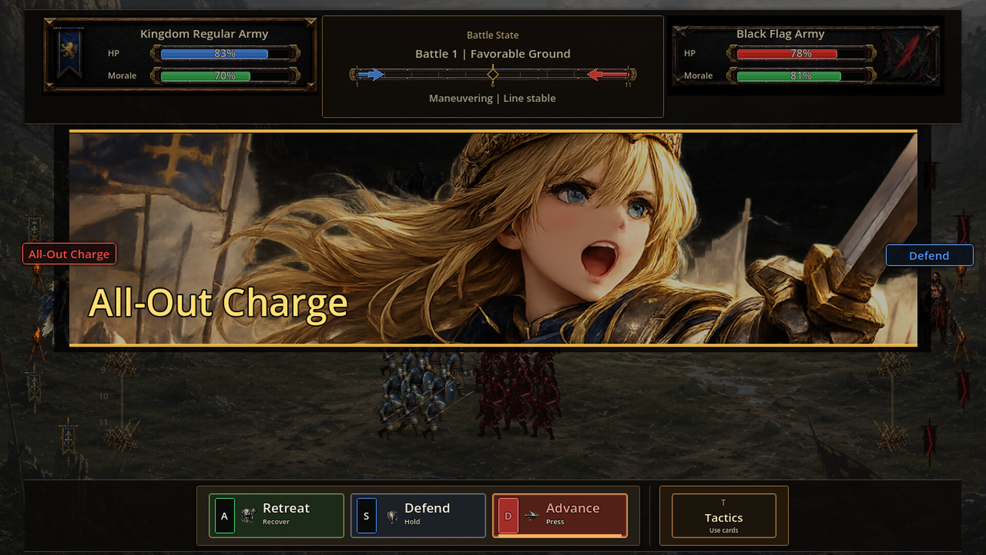 WHEN ARMIES WAVER screenshot 2