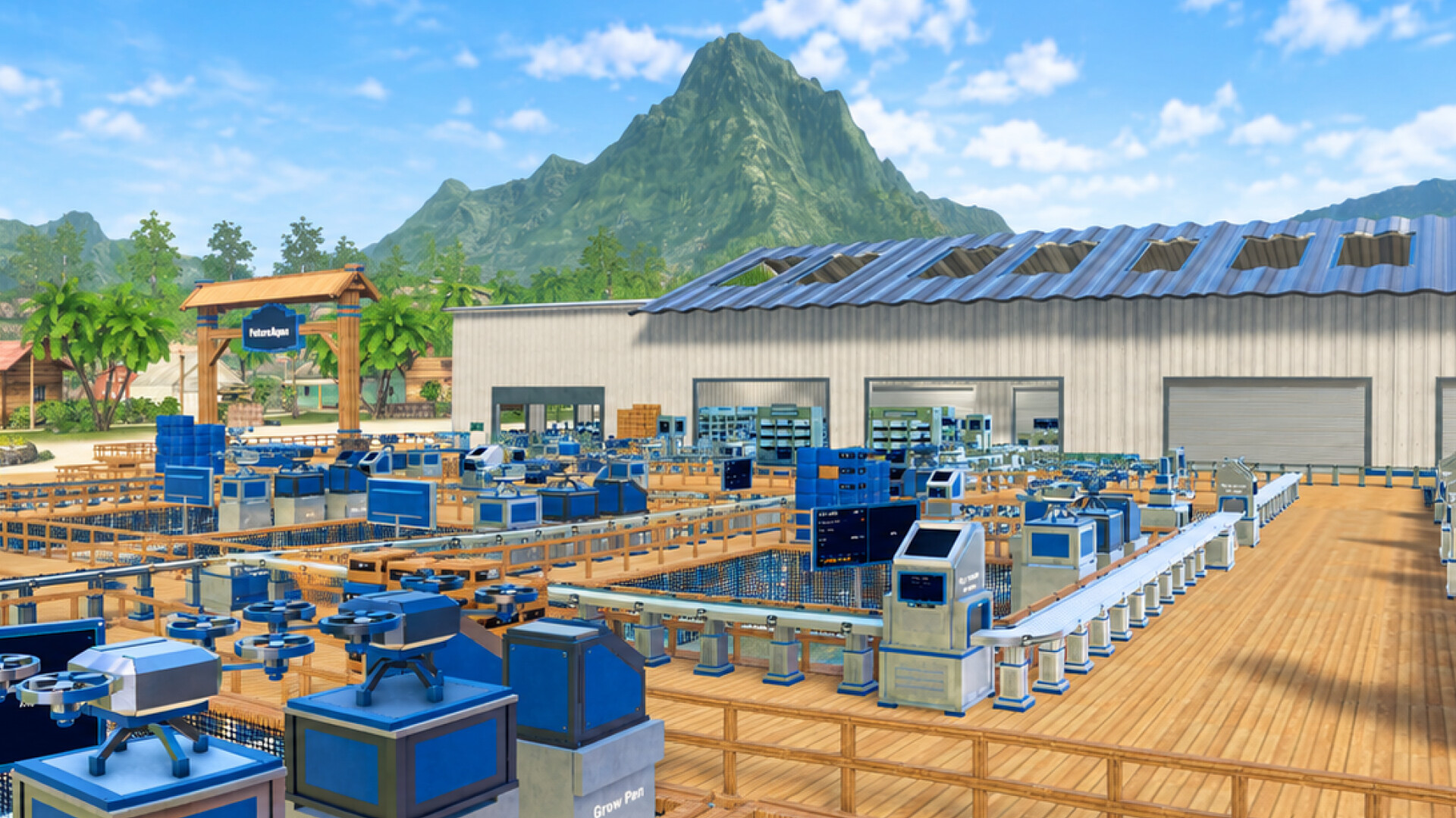 Aqua Factory Simulator screenshot #1