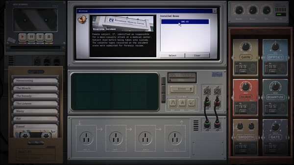The Lacuna Tapes: Analog Signal Archive 스크린샷 2