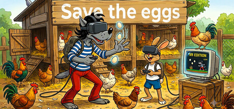Save the eggs header art