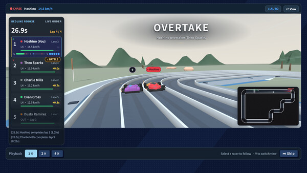 Redline Rookie: A 4WD Racing Career screenshot 1