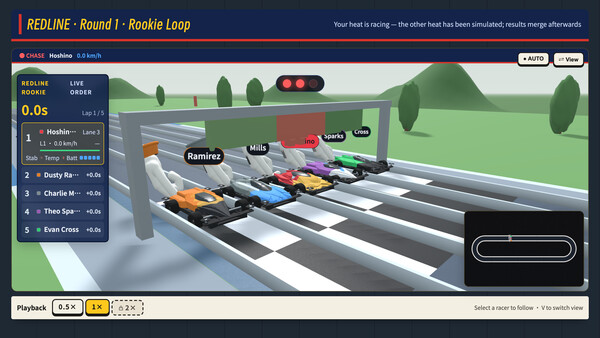 Redline Rookie: A 4WD Racing Career screenshot 3