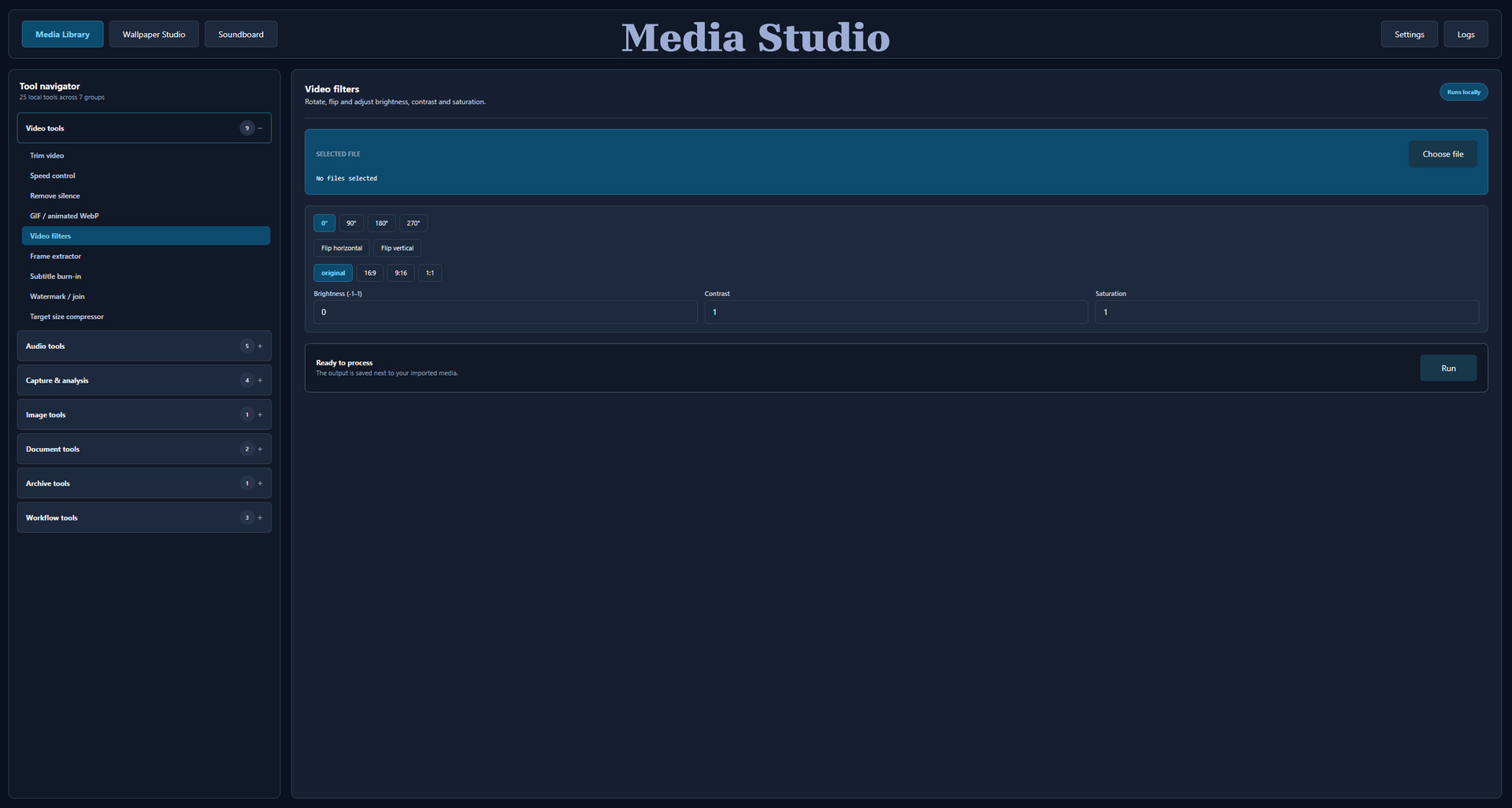 Qq Media Studio 스크린샷 1