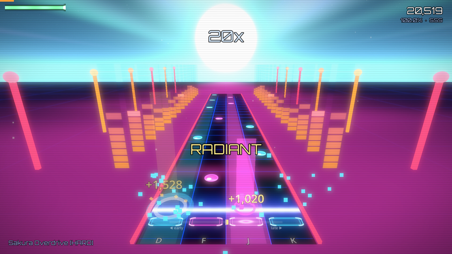 Neon Cadence screenshot