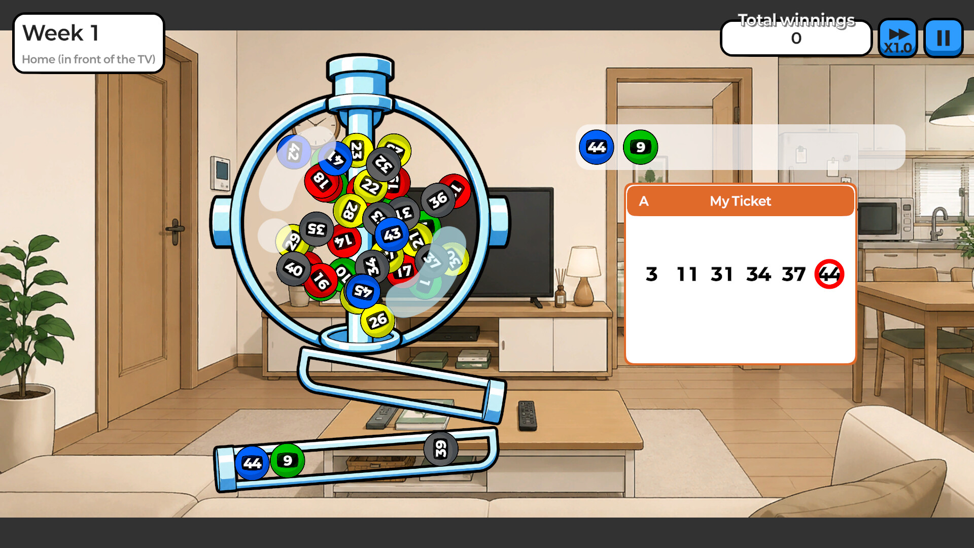 The Dream Of Winning The Lottery screenshot