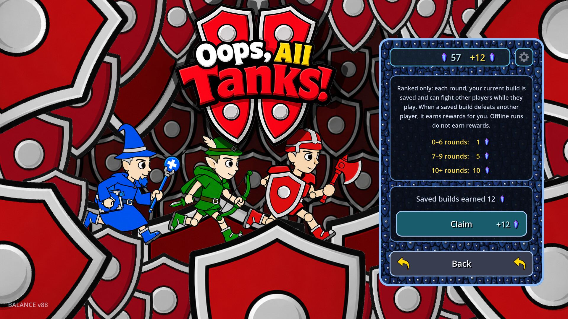 Oops, All Tanks! Demo screenshot 3