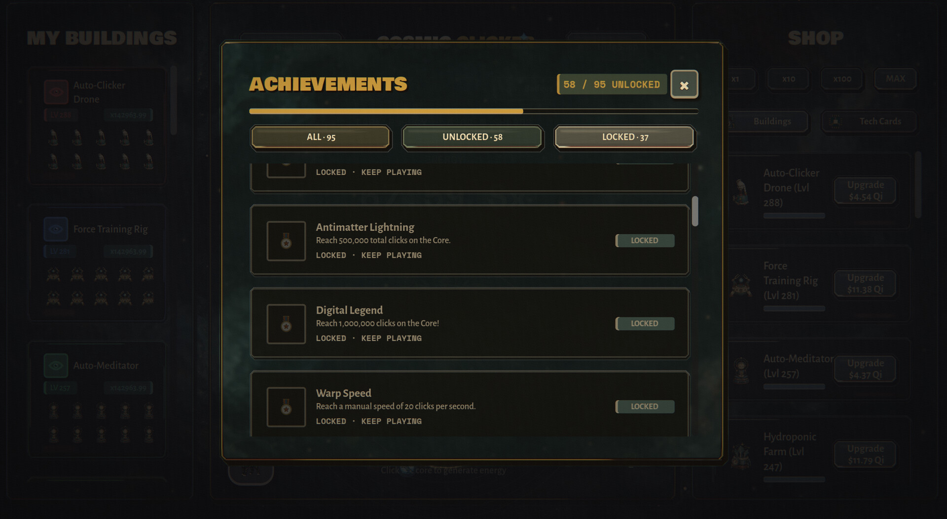 Cosmic Clicker screenshot 10