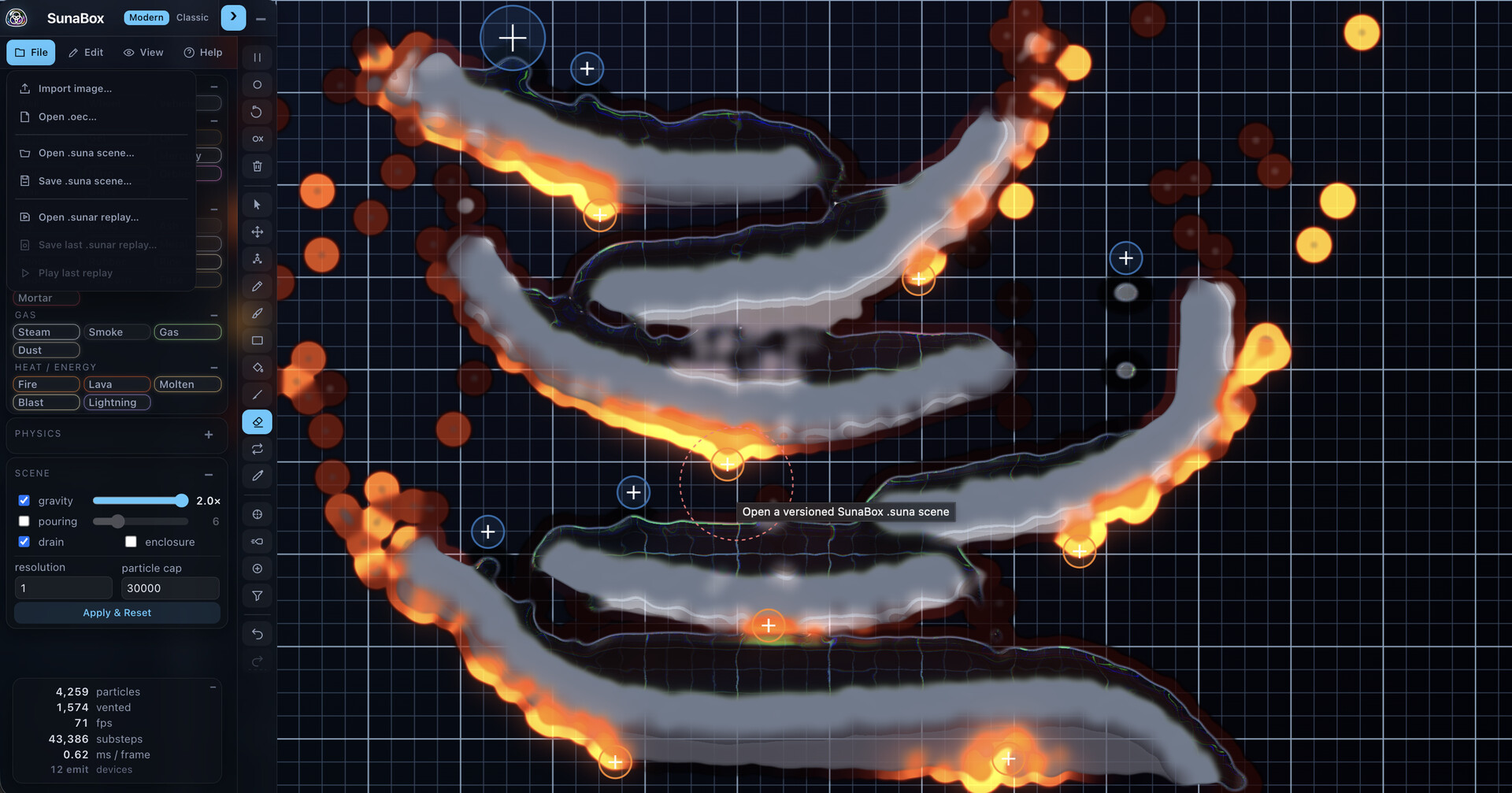 SunaBox - The Particle Sandbox That Remembers screenshot #6