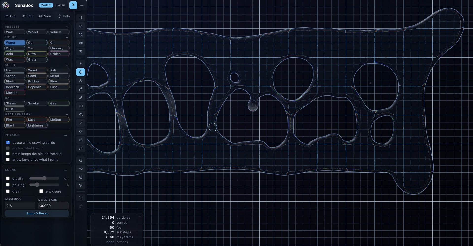 SunaBox - The Particle Sandbox That Remembers screenshot 4