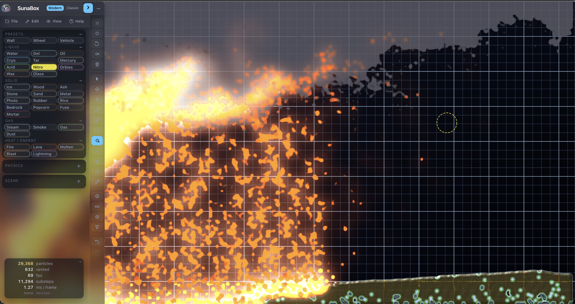 SunaBox - The Particle Sandbox That Remembers screenshot 3