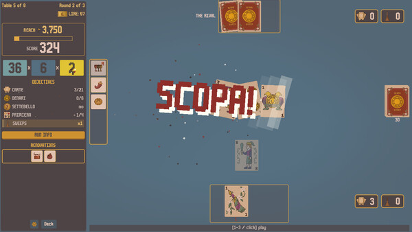 Scopa Sweep 스크린샷 2