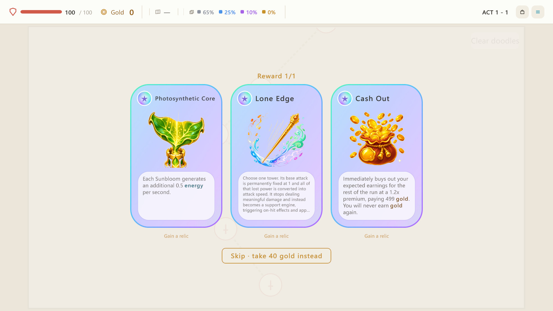 Roll and Hold screenshot 2