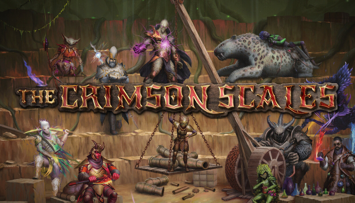 The Crimson Scales cover art