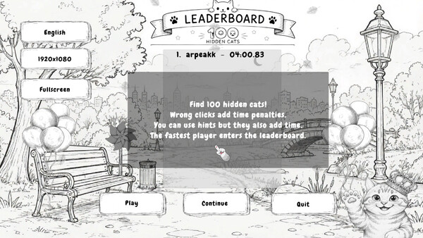 Animal Mystery: 100 Hidden Cats 스크린샷 1