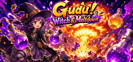 Gudu! Witch & Meltdown — Steam header