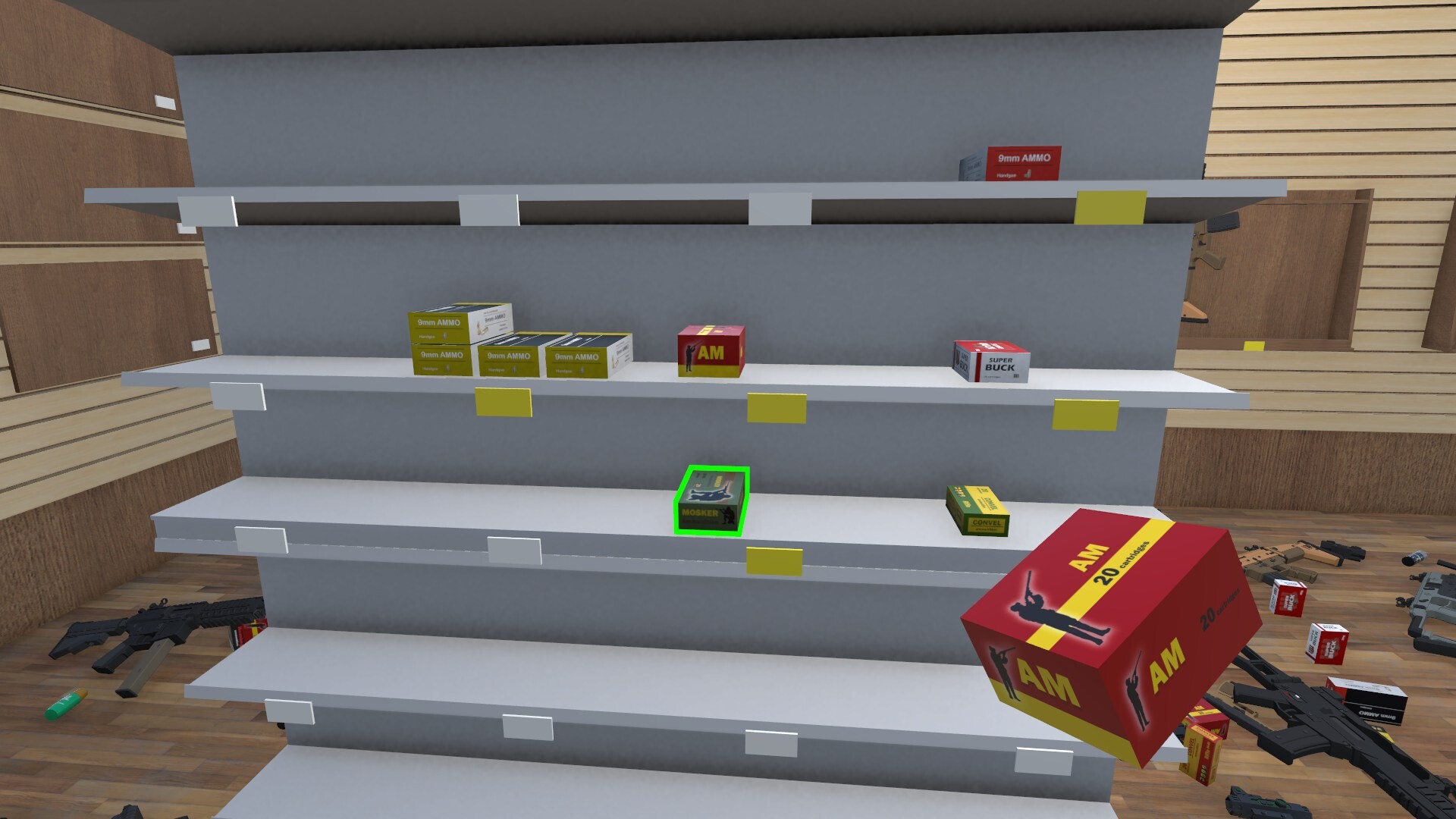 Gun Shop: Tidy Up screenshot